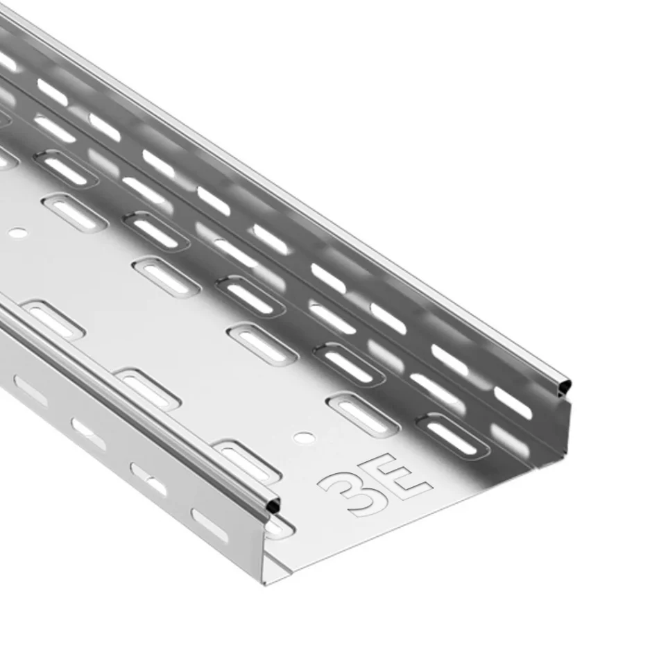 Лоток перфорированный ЗЕ-3 150х80х3000 (S=0.8) HDZ фото