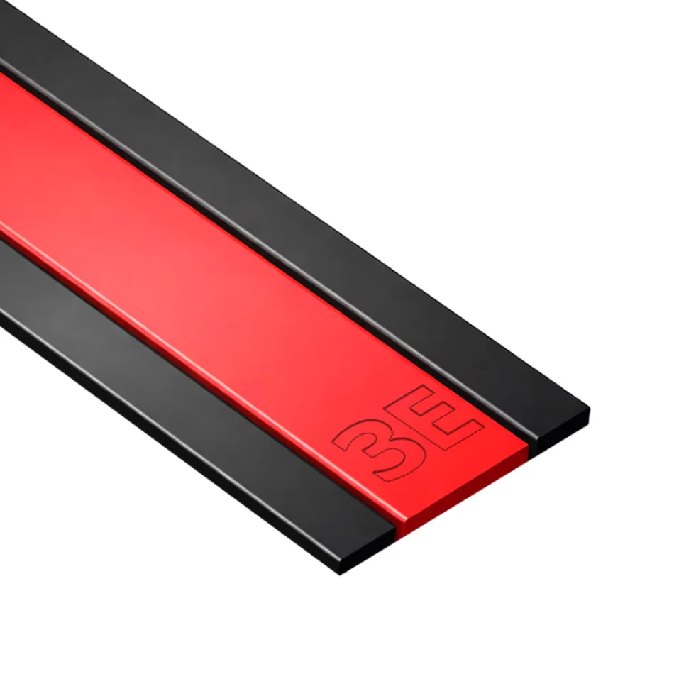 Лист защитно-сигнальный 1500х250х4 фото