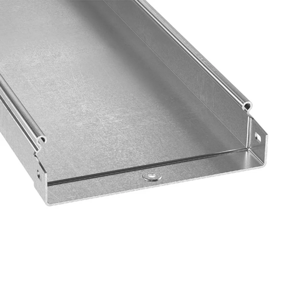 Лоток неперфорированный 80х150х3000 HDZ CLN10-080-150-3-M-HDZ фото