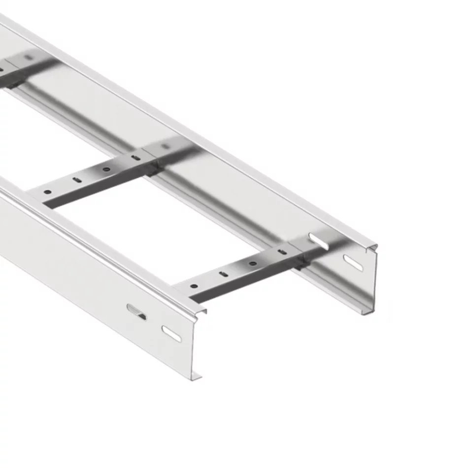 Лоток лестничный ЛЛу(У1)50-500-200-S2,0-6000 нержавеющий фото